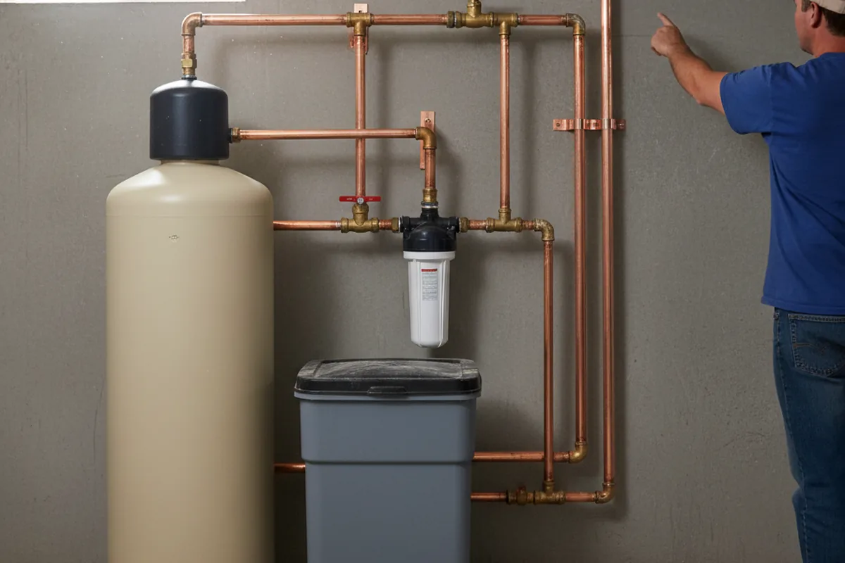 Whole-house water treatment system installed in Willis